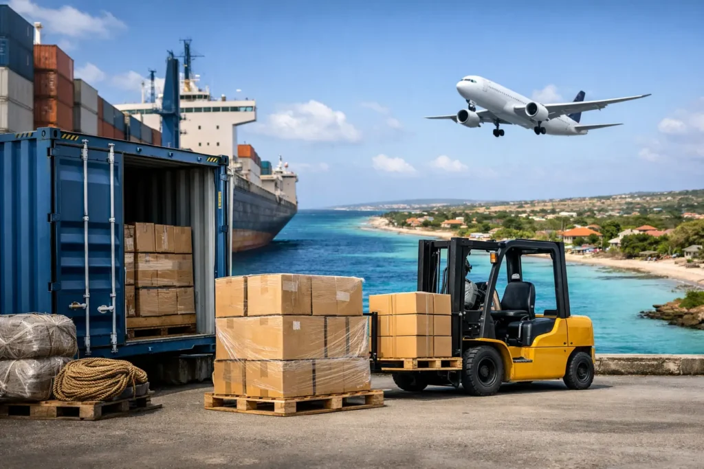 Goederen verschepen naar Bonaire zonder gedoe