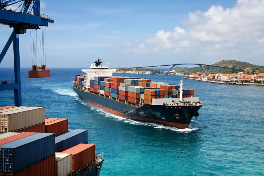 Hoe werkt zeevracht naar Curaçao precies?