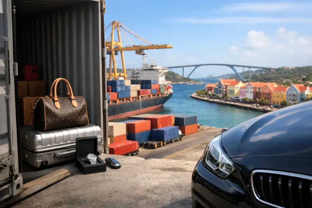 Luxe goederen importeren naar Curaçao