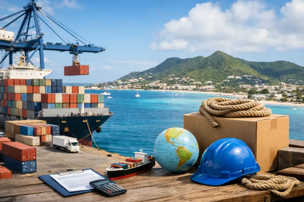 Wat kost verschepen naar Sint Maarten?