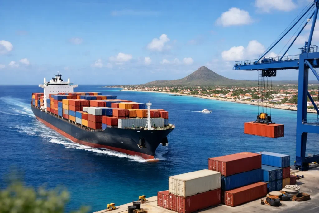 Hoe lang duurt zeevracht naar Bonaire?
