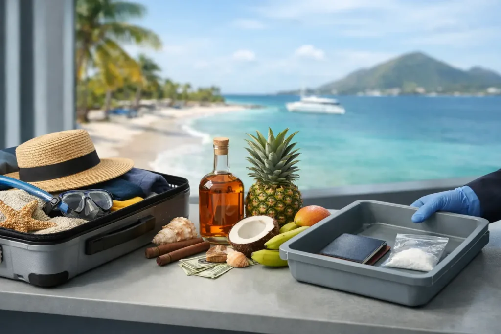 Wat mag je invoeren naar de Caribische eilanden?
