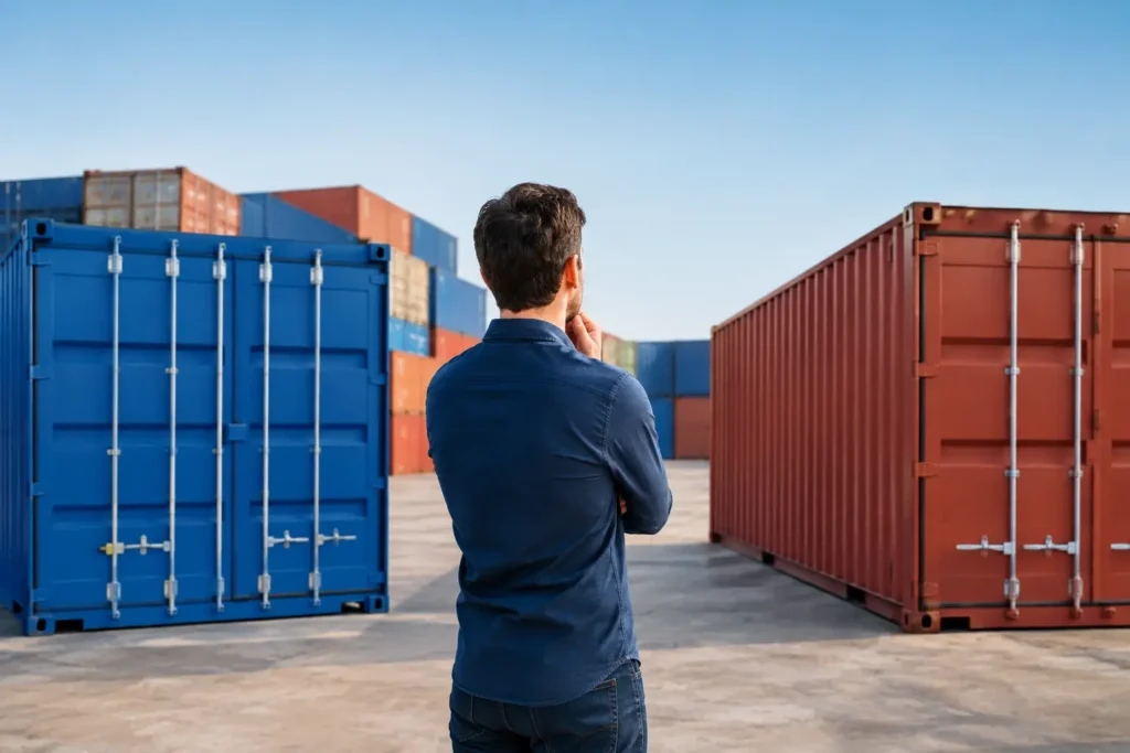 Zeecontainer delen of eigen container kiezen